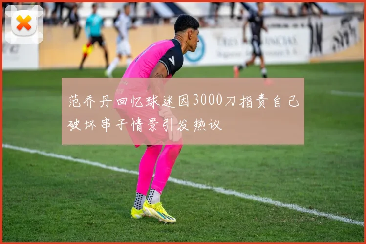 范乔丹回忆球迷因3000刀指责自己破坏串子情景引发热议